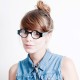 Lunettes Spitfire Design Underwhelmed noires - verres transparents