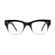 Lunettes Spitfire MX1 noires et verres transparents pour femmes 