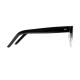 Lunettes Spitfire MX1 noires et verres transparents pour femmes 