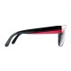 Lunettes de soleil Spitfire Vivian style hip-hop années 80 rouge et argent