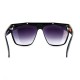 Lunettes de soleil Spitfire Vivian style hip-hop années 80 rouge et argent