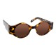 Lunettes Spitfire Underwhelmed tortoise forme ronde - verres solaires