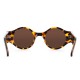 Lunettes Spitfire Underwhelmed tortoise forme ronde - verres solaires