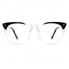 Monture Spitfire Whipscross noire pour femme - verres transparents