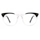 Monture Spitfire Whipscross noire pour femme - verres transparents