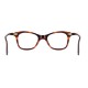 Monture vintage style wayfarer tortoise marron années 60