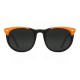 Lunettes Spitfire rétro Whipscross noir et orange