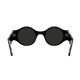 Lunettes Spitfire rondes Underwhelmed noires solaires