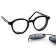 Lunettes Spitfire PS135 clip noires solaire et vue