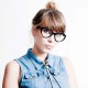 Lunettes de vue Spitfire Junior Disco noires pour femmes