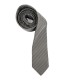 Cravate vintage fine grise années 70