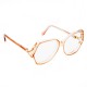 Lunettes vintage femme Optiline Mamie style des années 70 