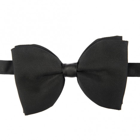 Noeud papillon vintage noir Groom