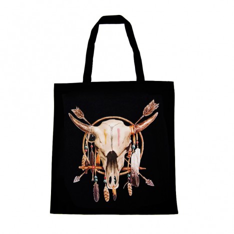 Tote bag crane buffle noir