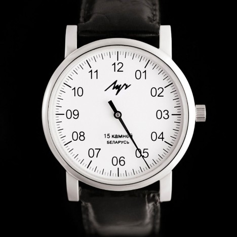 Montre mono-aiguille Luch mécanique Bielorusse