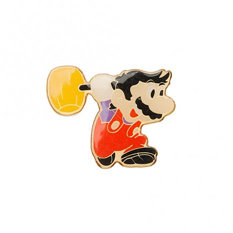 Pin's Mario Bros vintage - Mario et son marteau