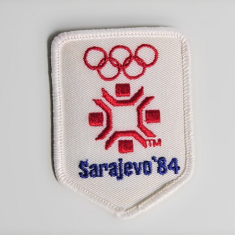 Patch brodé thermocollant Jeux Olympiques Sarajevo 1984 – 4 €