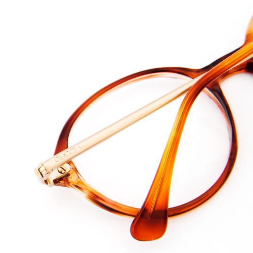 Lunettes Vintage Taxi 2102 Or Marron Ovales - Monture NOS (New Old Stock), Allemagne