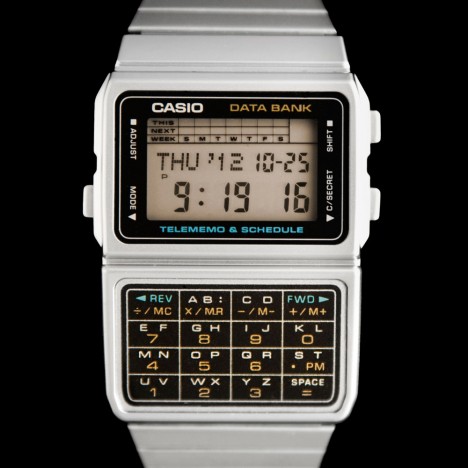 Montre casio calculatrice vintage grise - Casio DBC-611E-1EF