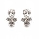 Boucles d'oreilles brillants forme goutte 60's