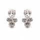 Boucles d'oreilles brillants forme goutte 60's