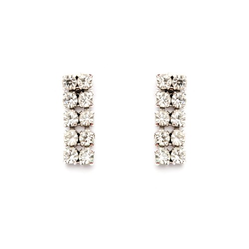 Boucles D'oreilles Vintage Années 60/70 - Style Rétro Chic, Occasion Bon état