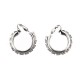 Boucles d'oreilles créoles années 90
