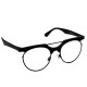 Lunettes Spitfire Novacane noires verres transparents