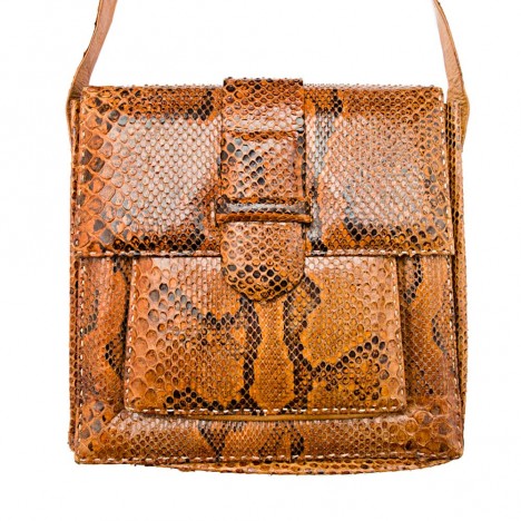 Sac vintage en python années 60