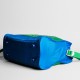 Besace / Sac Adidas Vintage Old School Bleu et Vert - Années 80