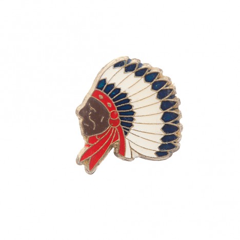 Pin's vintage tête d'indien