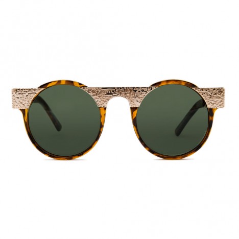 Lunettes de soleil Spitfire Hi Teque turtoise et doré