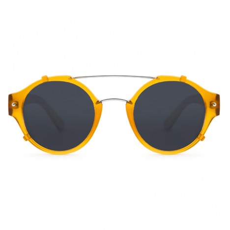 Lunettes de soleil Spitfire Flick jaunes translucide