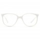 Lunettes vintage blanches stylished 70's