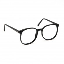 Lunettes vintage rondes noires Jenny