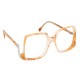 Lunettes vintage collector oversize Hip Hop 80's 