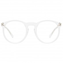 Lunettes vintage rondes transparentes Mainstreet USA