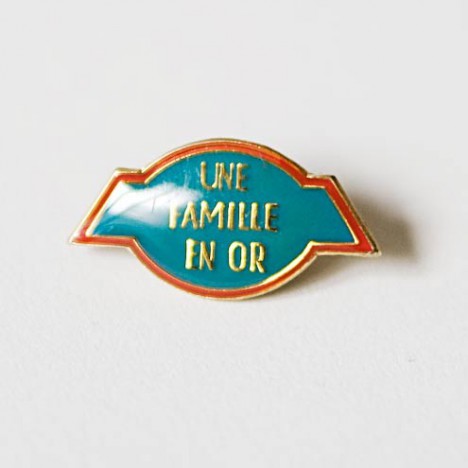 Pin's vintage Une famille en Or - Années 80/90