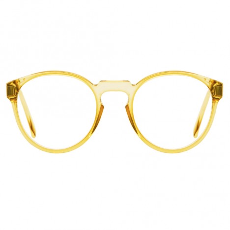 Lunettes vintage jaunes Terri Brogan