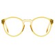 Lunettes vintage jaunes Terri Brogan
