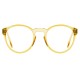 Lunettes vintage jaunes Terri Brogan