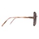 Lunettes de soleil vintage Papillon tortoise marron 70's