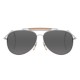 Lunettes Aviator vintage solaires branches cordées 70's