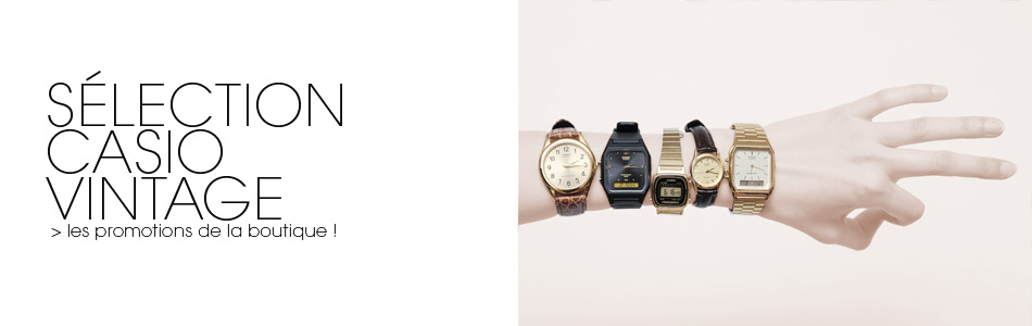 montre casio vintage