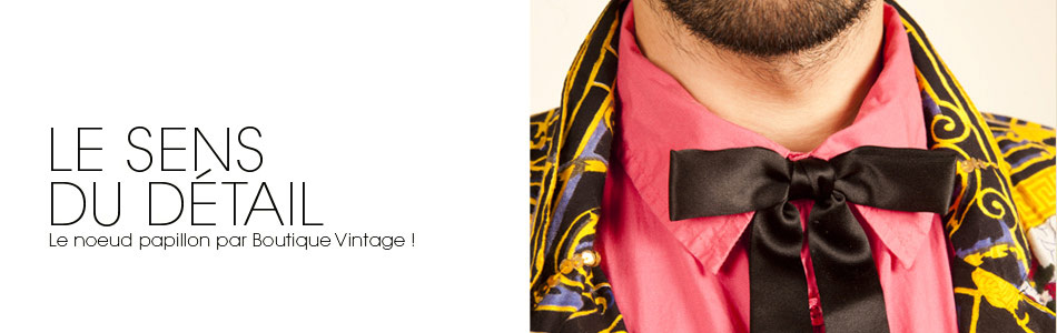 Le noeud Papillon par Boutique Vintage
